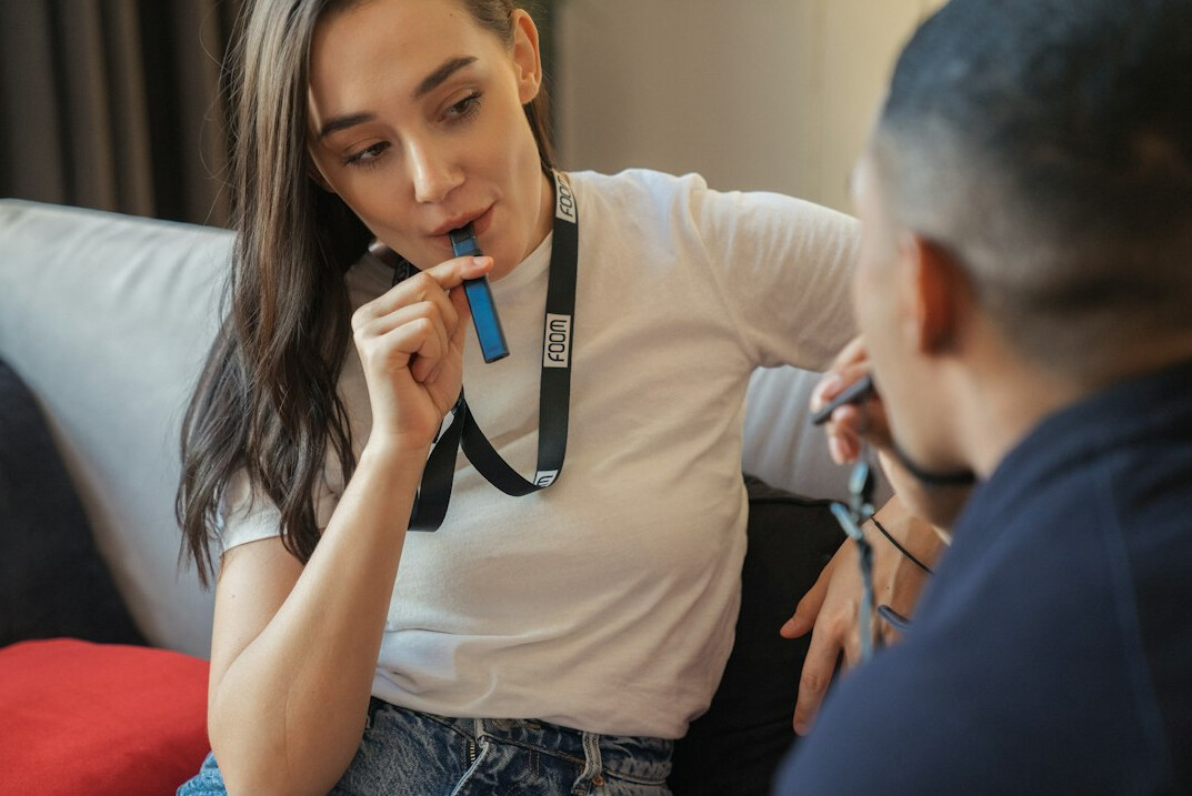 Health advisor talking with a client in a consultation