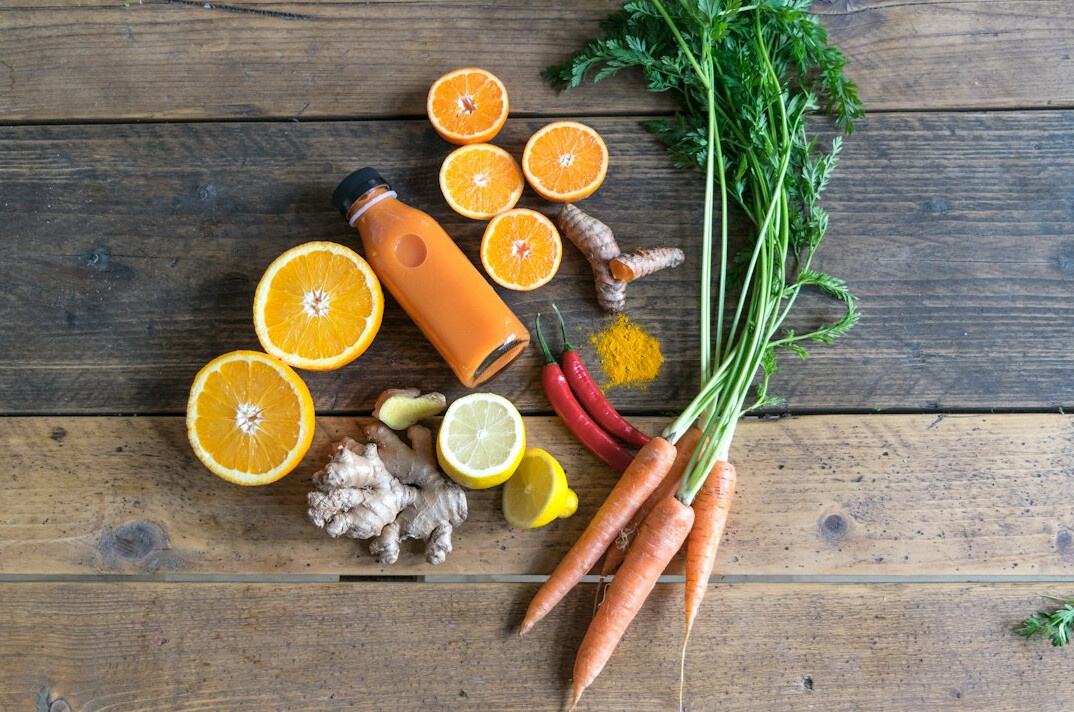 immune boosting foods on table